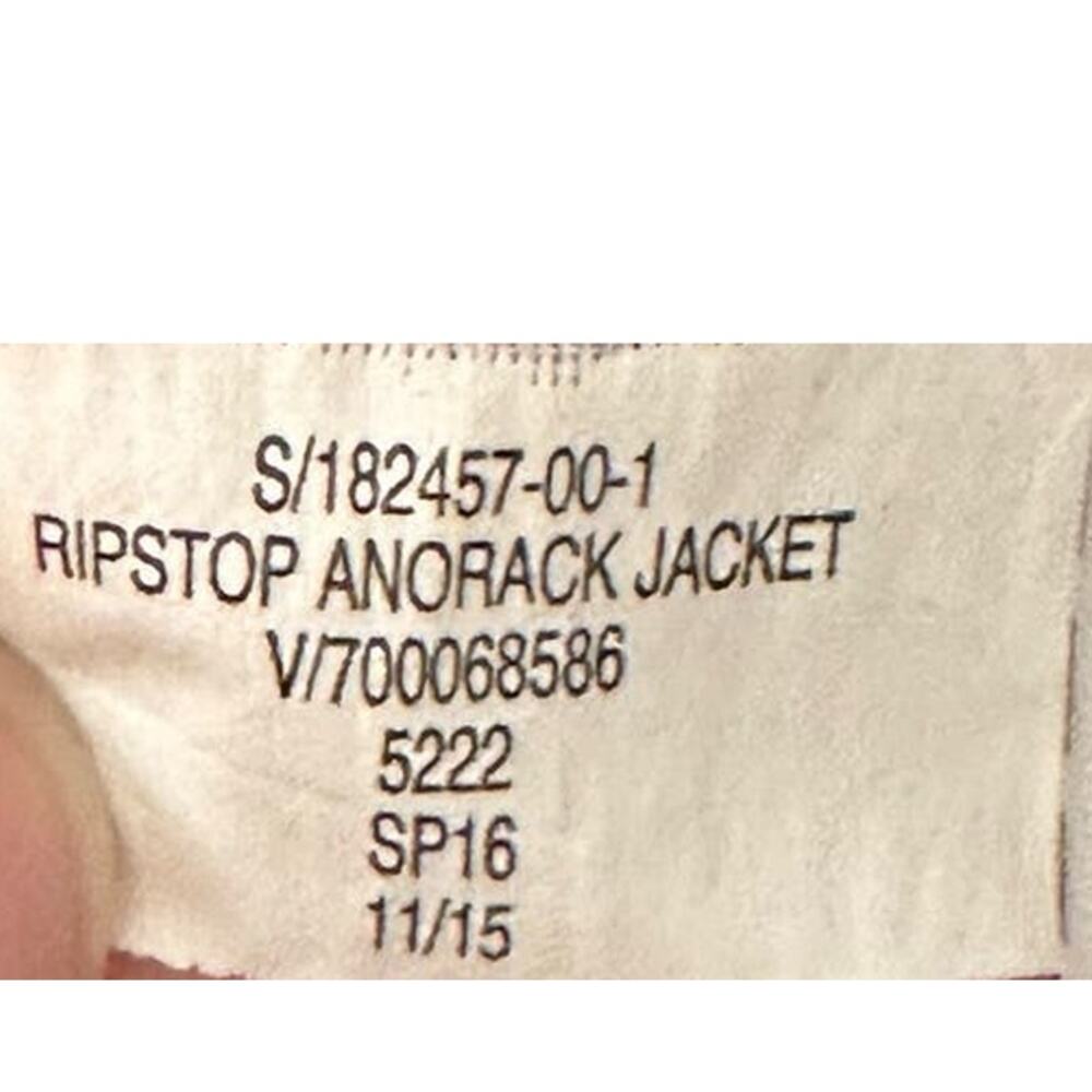 Banana Republic Ripstop Anorack Jacket | Grey/Green | Size: Small - Picture 7 of 8